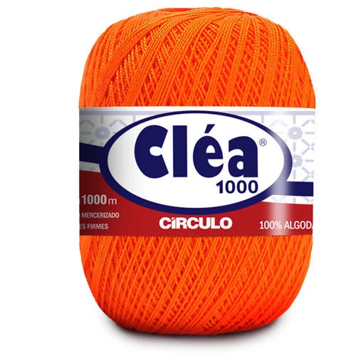 Linha Clea 1000 Metros - Tangerina 4445