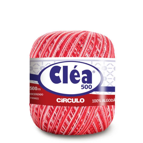 Linha Clea 500 metros Multicolor Marca Circulo - 9202 - Anturio