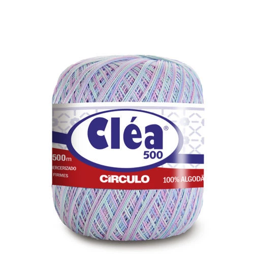 Linha Clea 500 metros Multicolor Marca Circulo - 9490 - Carrossel