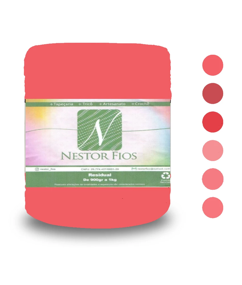 Fio de Malha Coral 1 kg Nestor