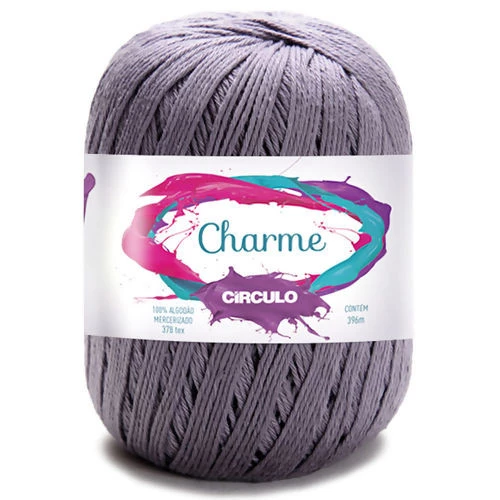 Linha Charme 396 metros Marca Circulo - 8336 - Chumbo