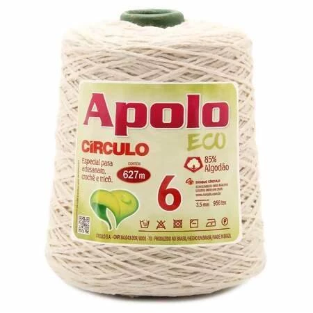 Barbante Apolo Eco fio 6 - Natural 20