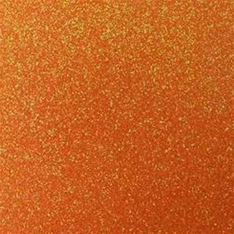 Placa De Eva 40 X 60 Cm Glitter Cor:Laranja