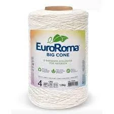 Barbante EuroRoma Big 4/4 1,8Kg - Cru 100