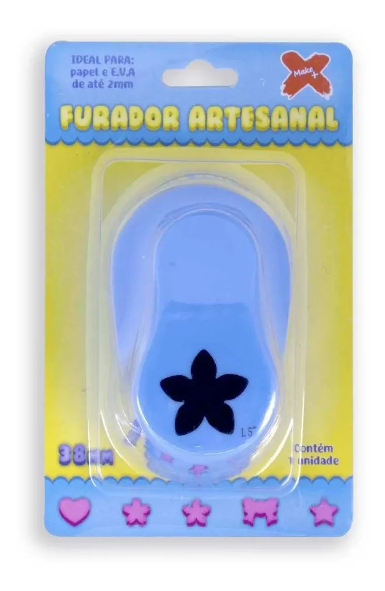 Furador de Artesanato 16 mm Flor Trevo