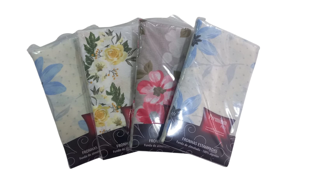 FRONHA ESTAMPADA 2 UNIDADES PREMIUM PLUS 100% ALGODAO