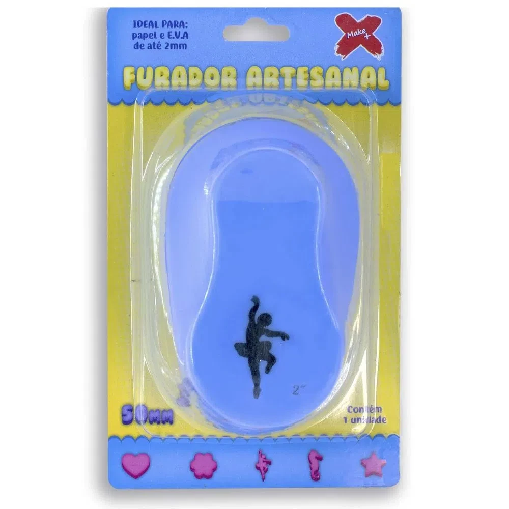 Furador de Artesanato 50 mm Bailarina