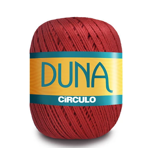 Linha Duna 170 metros Cores Lisas Marca Circulo - 3402 - Vermelho Circulo