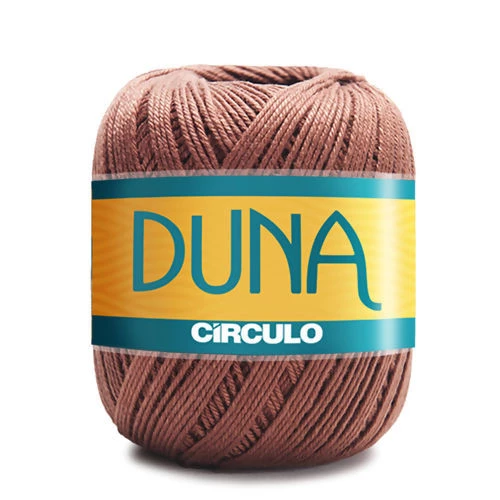 Linha Duna 170 metros Cores Lisas Marca Circulo - 7738 - Café