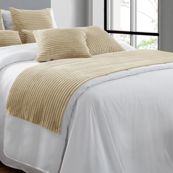 Peseira Flanel Queen 55cm X 2,00m Adomes