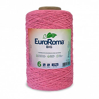 Barbante EuroRoma Big 4/6 1,8Kg - Rosa 500