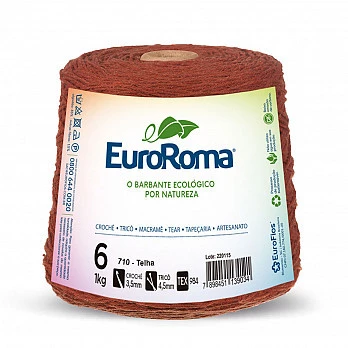 Barbante EuroRoma 4/6 1Kg - Telha 710