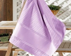 Toalha de Banho Velour Artesanalle Liso - Lilás