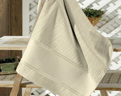 Toalha de Banho Velour Artesanalle Liso - Bege