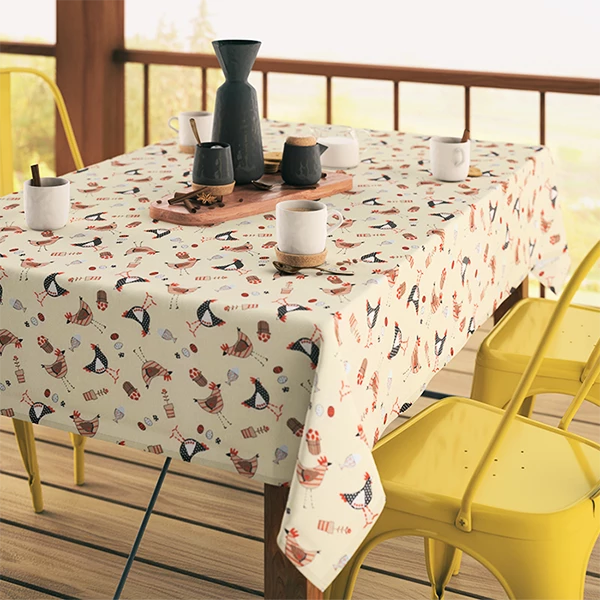 Toalha de Mesa Colonial 1,40M X 2,50M Adomes