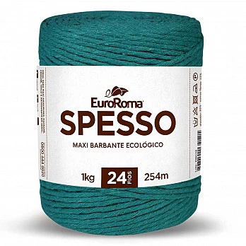 EuroRoma Spesso 24 fios 1Kg - Verde Água Escuro 810