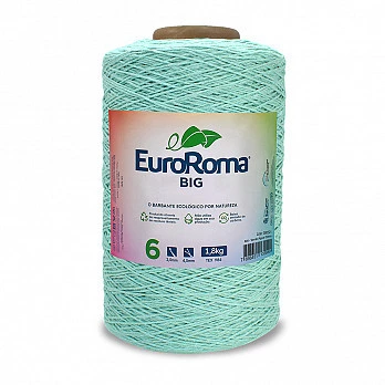 Barbante EuroRoma Big 4/6 1,8Kg - Verde Agua Claro 800