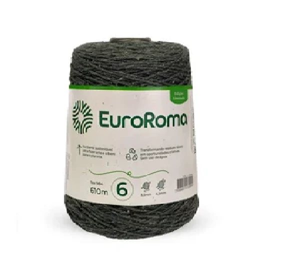 Barbante EuroRoma 4/6 610m - Verde Estonado 831