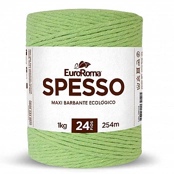 EuroRoma Spesso 24 fios 1Kg - Verde Limão 801