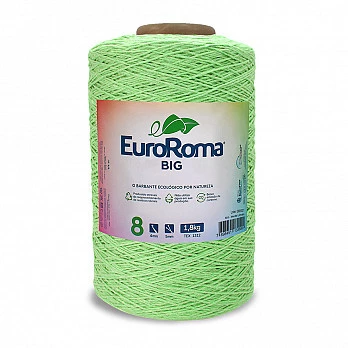 Barbante EuroRoma Big 4/8 1,8Kg - Verde Limao 801