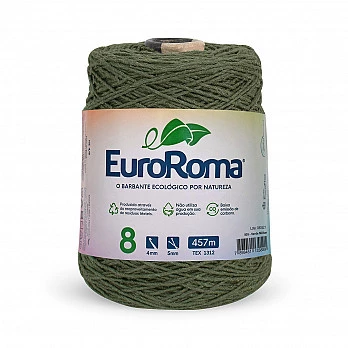 Barbante EuroRoma 4/8 457m - Verde Militar 805