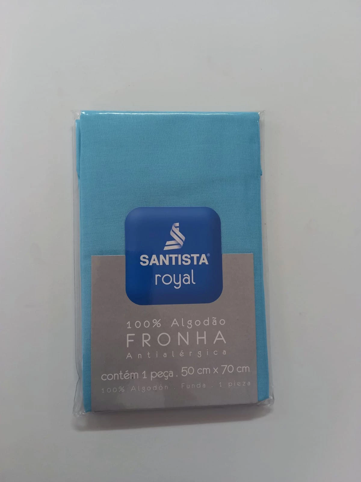 FRONHA SANTISTA ROYAL PLUS 6739 AZUL TURQUESA