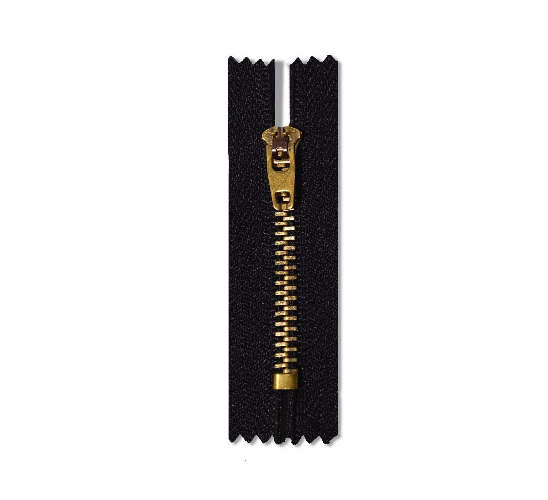 ZIPER 12 CM REFORCADO PRETO