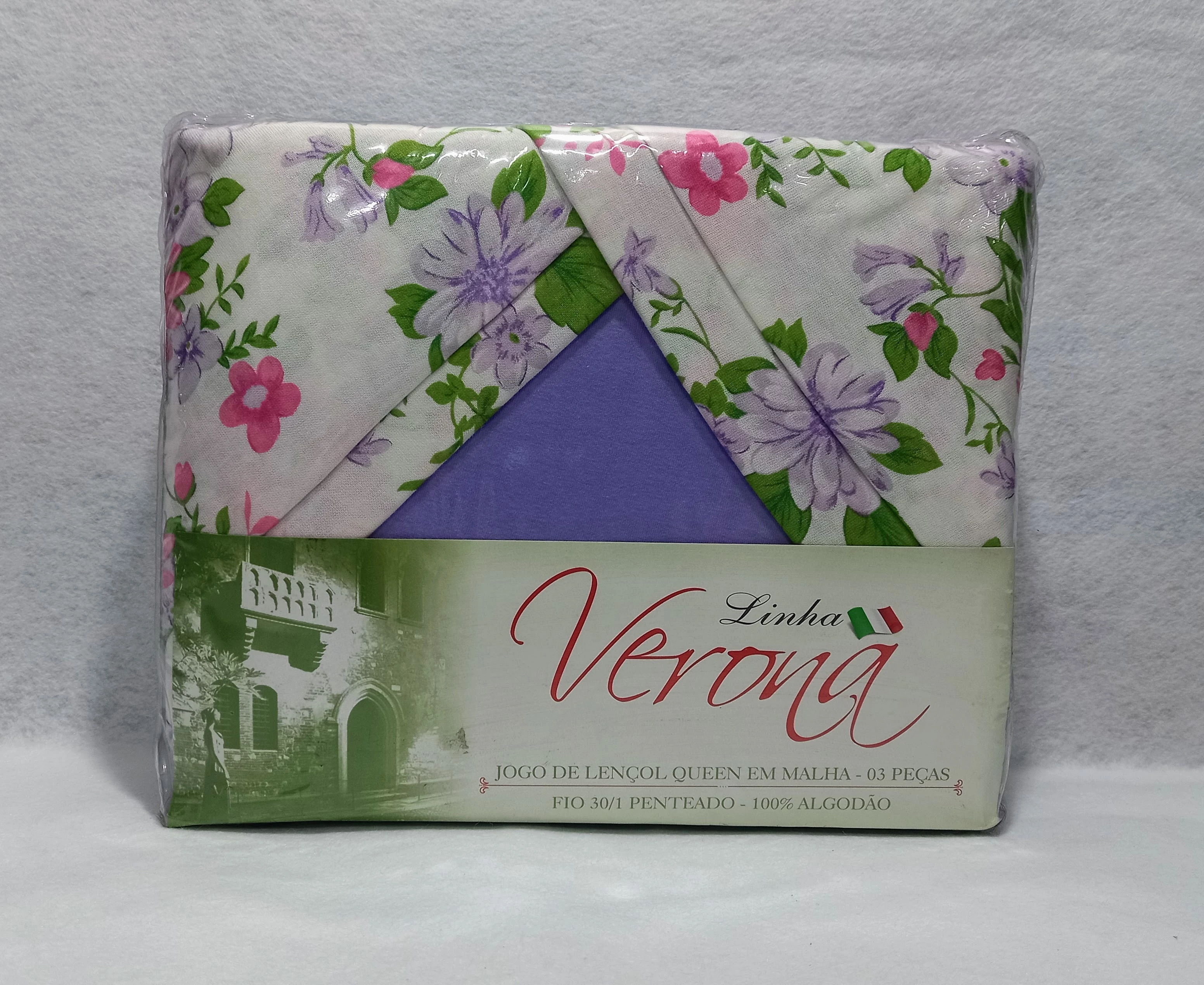 Jogo De Cama Casal Queen Verona