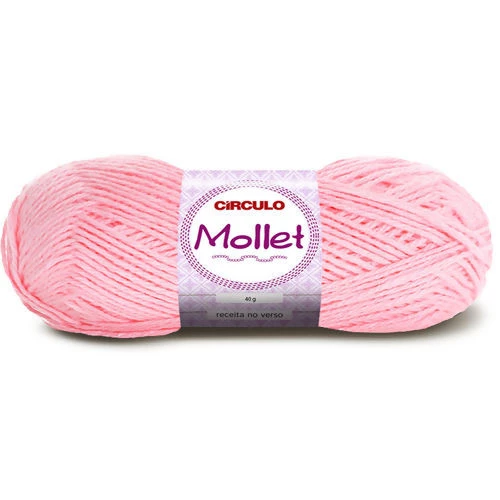Lã Mollet 40 gramas Marca Circulo - 3027 - Iogurte