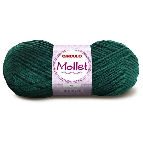 Lã Mollet 40 gramas Marca Circulo - 453 - Trevo