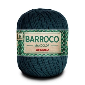Linha Barroco Max Color N 6 200 Gramas Marca Circulo - 5073 - Petróleo