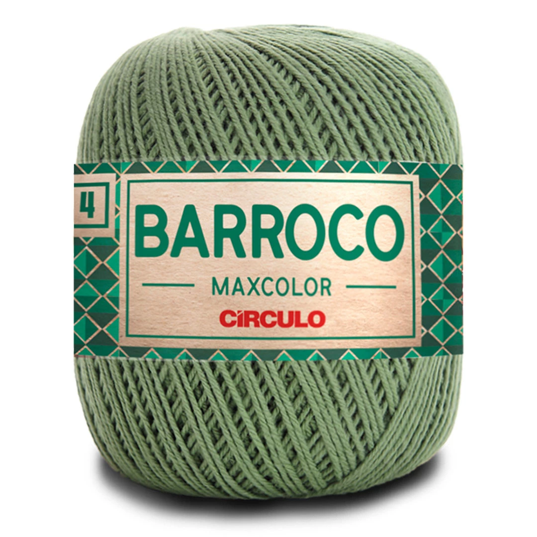 Linha Barroco Max Color N 4 200 Gramas Marca Circulo - 5718 - Militar