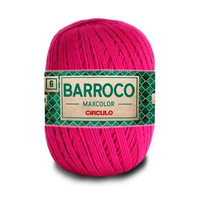 Linha Barroco Max Color N 6 200 Gramas Marca Circulo - 6133 - Pink