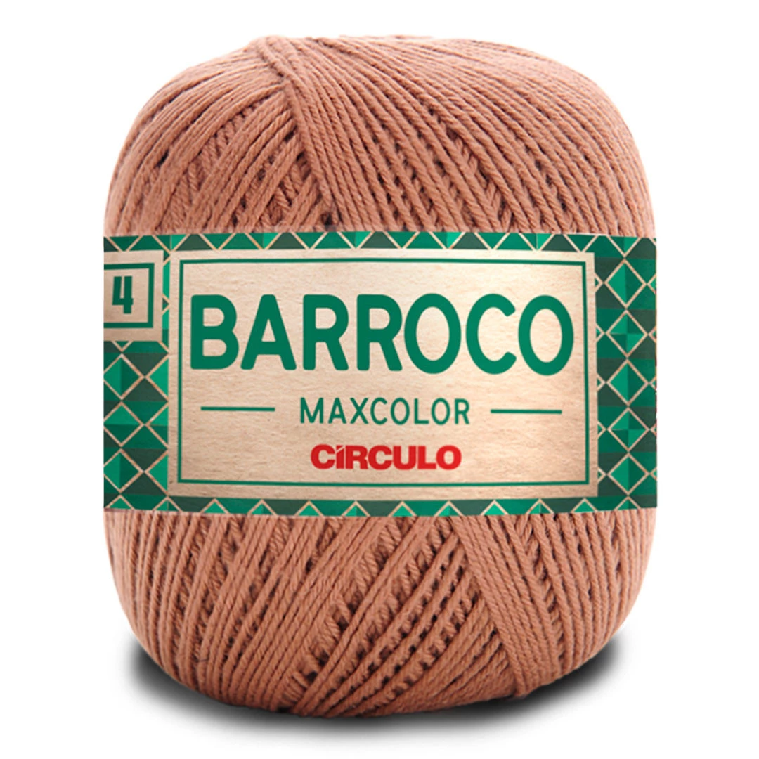 Linha Barroco Max Color N 4 200 Gramas Marca Circulo - 7603 - Castor
