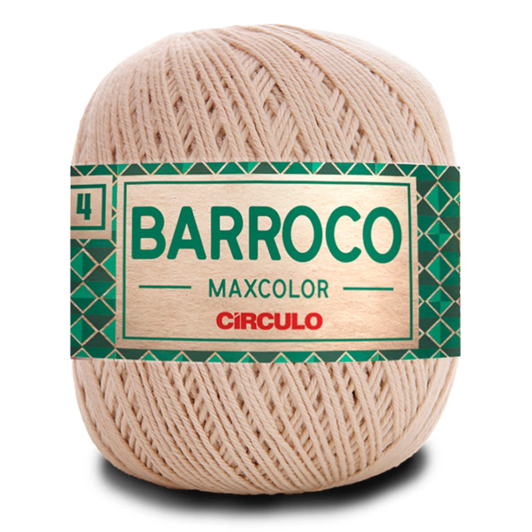 Linha Barroco Max Color N 4 200 Gramas Marca Circulo - 7684 - Porcelana