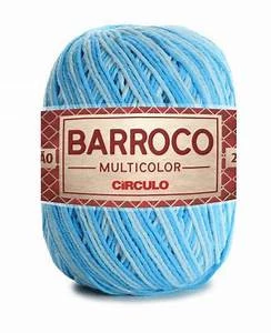 Linha Barroco Multicolor 200 gramas Marca Circulo - 9113 - Cascata