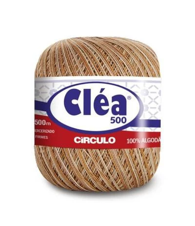 Linha Clea 500 metros Multicolor Marca Circulo - 9435 - Deserto