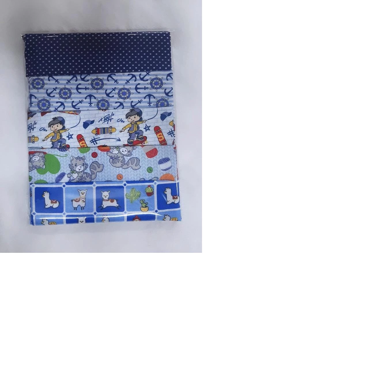 Tricoline 50cm x 75cm Azul 11