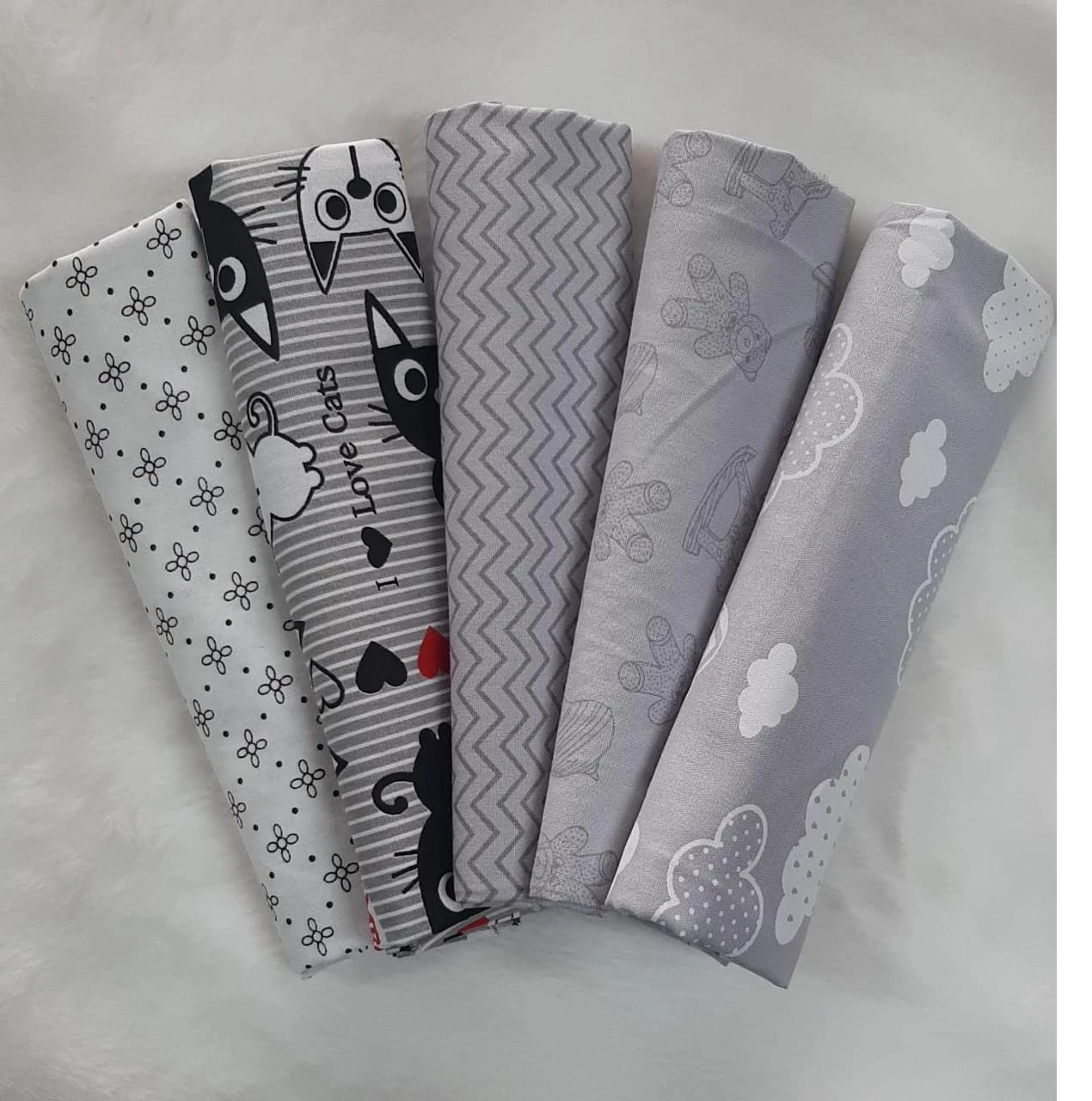 Tricoline 50cm x 75cm Cinza 01
