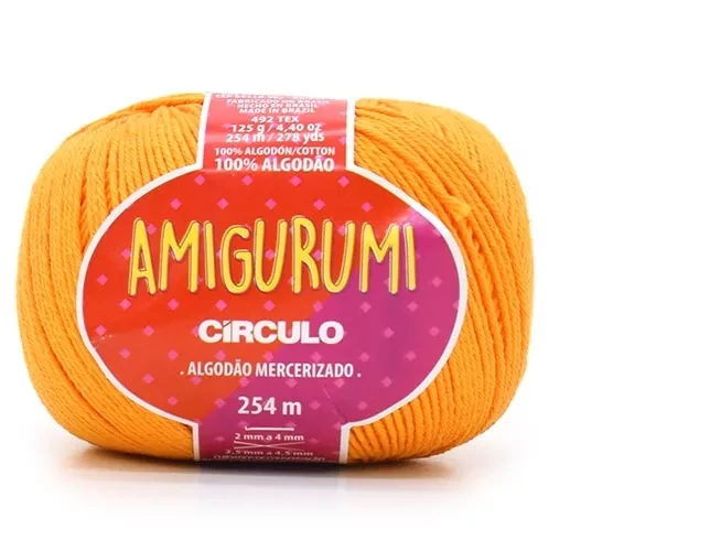 Linha Amigurumi 254 metros Marca Circulo - 4146 - Gema