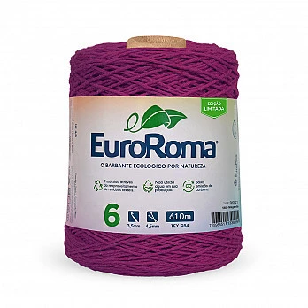 Barbante EuroRoma 4/6 610m - Magenta 560