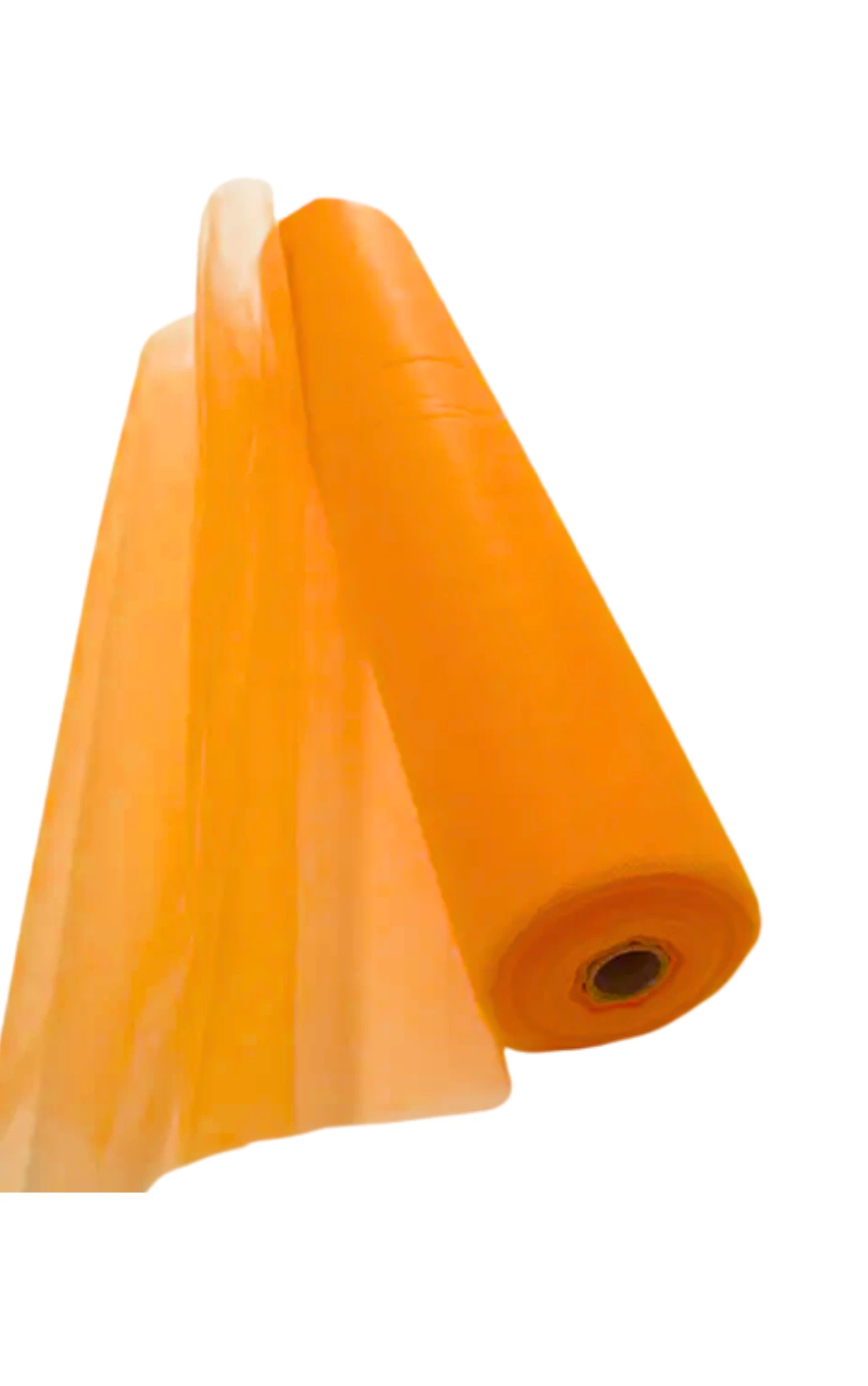 Tecido Tule Laranja 1,20 Largura 100% Poliester