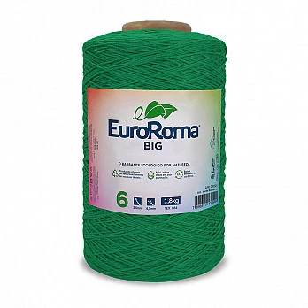 Barbante EuroRoma Big 4/6 1,8Kg - Verde Bandeira 803