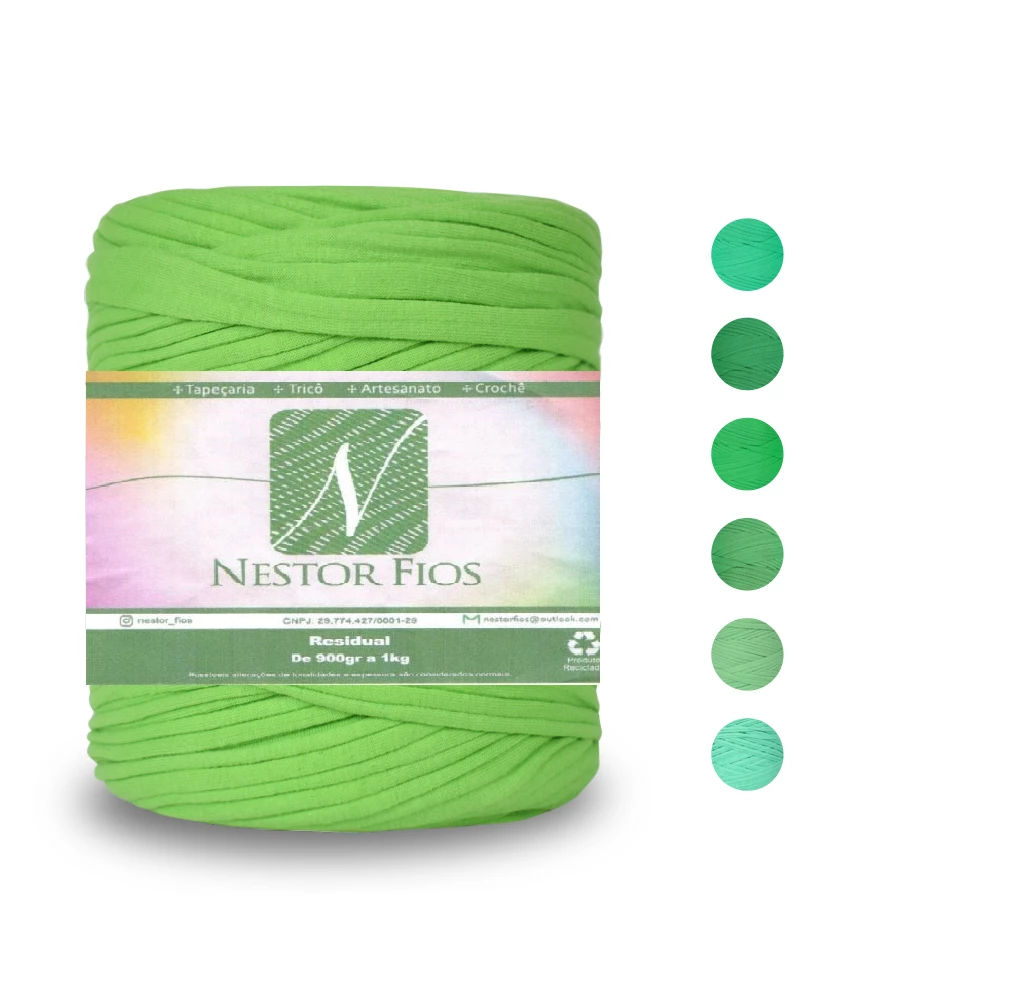 Fio de Malha Verde 1 kg Nestor