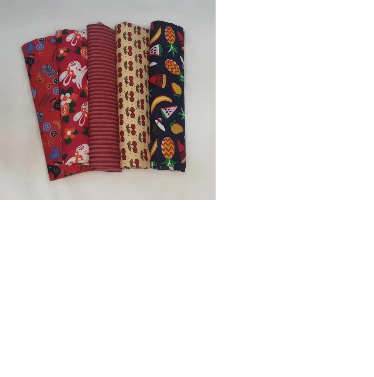 Tricoline 50cm x 75cm Vermelho 01