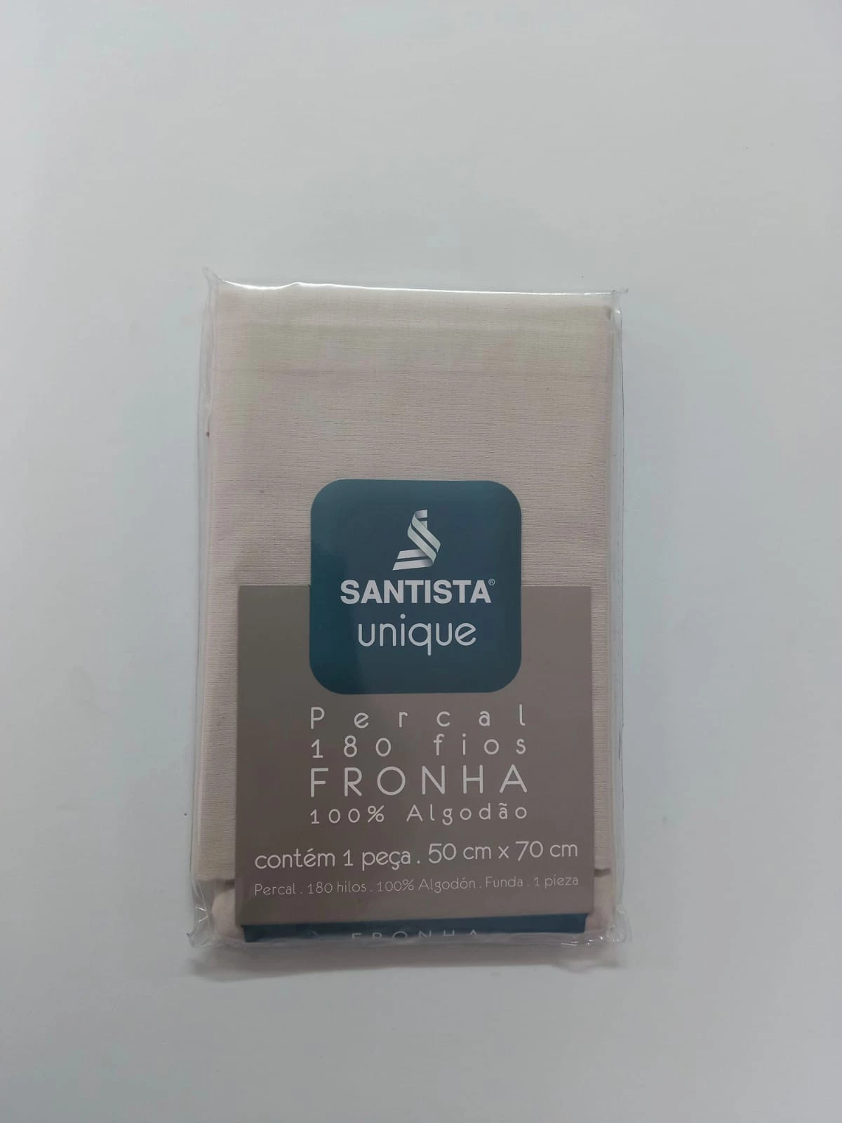 FRONHA SANTISTA UNIQUE 180 FIOS 9166 BEGE