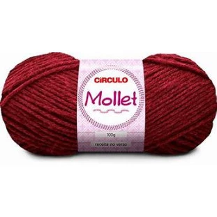  3480 - Devoção - Lã Mollet 40 gramas Marca Circulo 