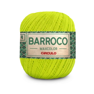 Linha Barroco Max Color N 4 200 Gramas Marca Circulo - 5583 - Verde Limao