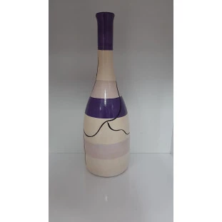Garrafa Listrada Lilás BM 326