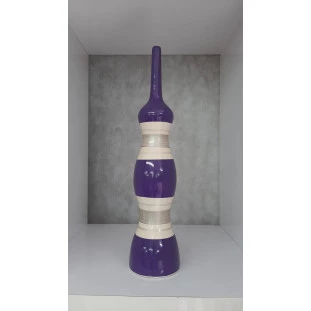 Garrafa Listrada Lilás BM 332